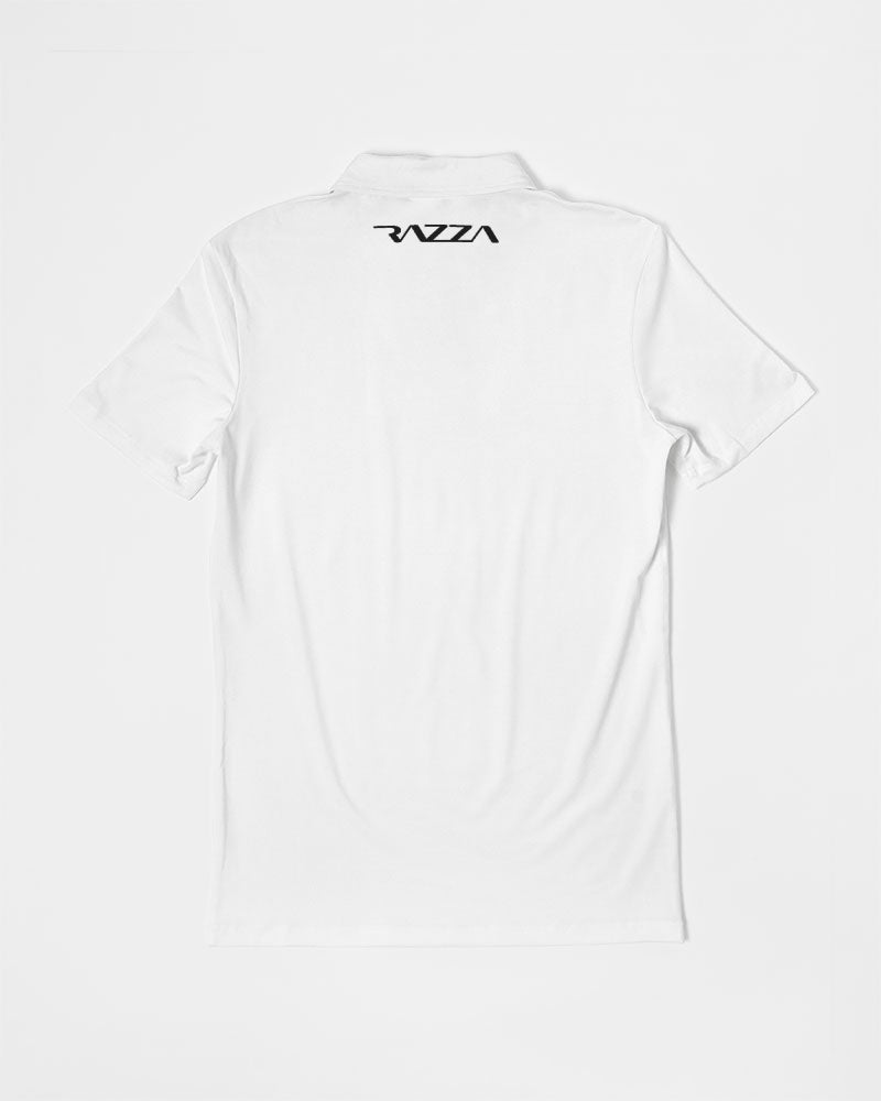 Razza Men's All-Over Print Slim Fit Short Sleeve Polo