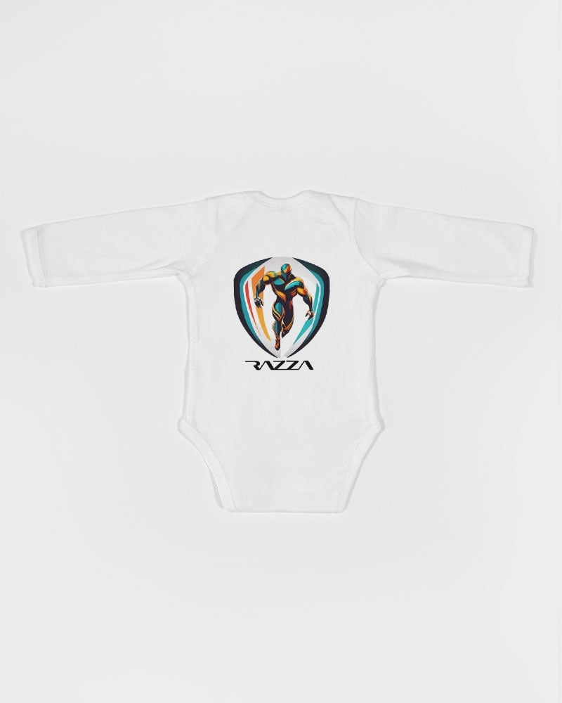 Razza Infant Long Sleeve Baby Rib Bodysuit | Rabbit Skins