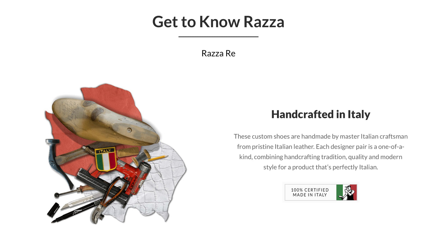 Razza Re Hi-Top Panda