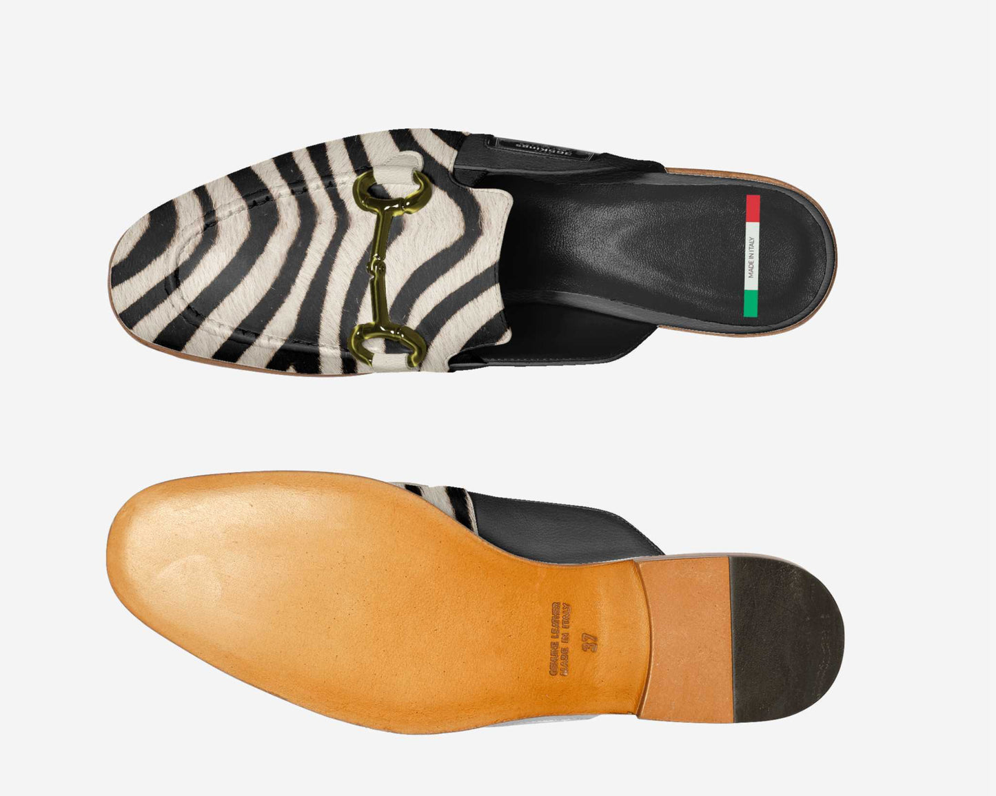 Razza Kings Slippers Zebra