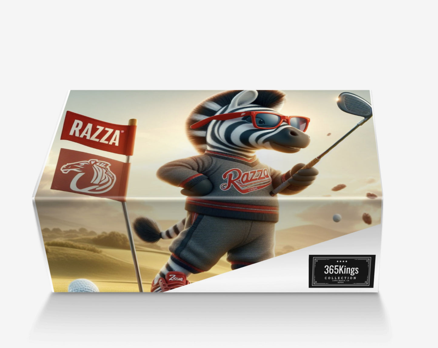 Razza Kings Slippers Zebra