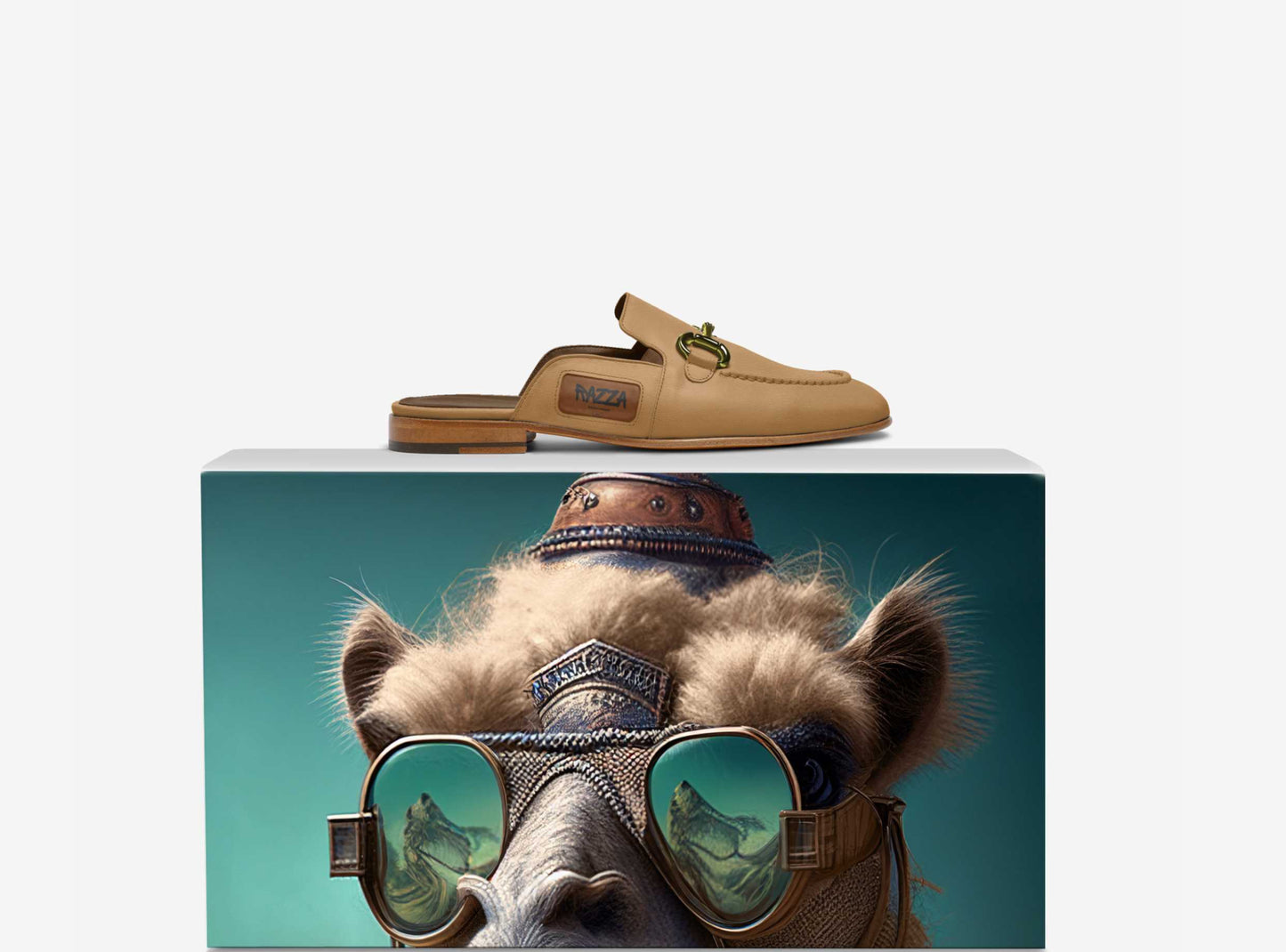 Razza Kings Slippers Camel