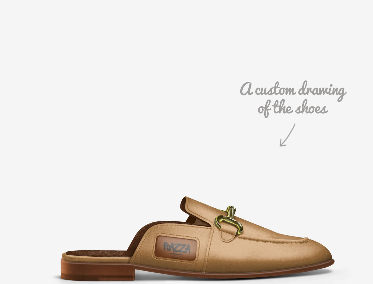 Razza Kings Slippers Camel