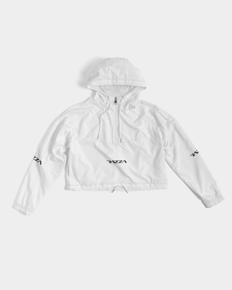Razza Women's All-Over Print Cropped Windbreaker