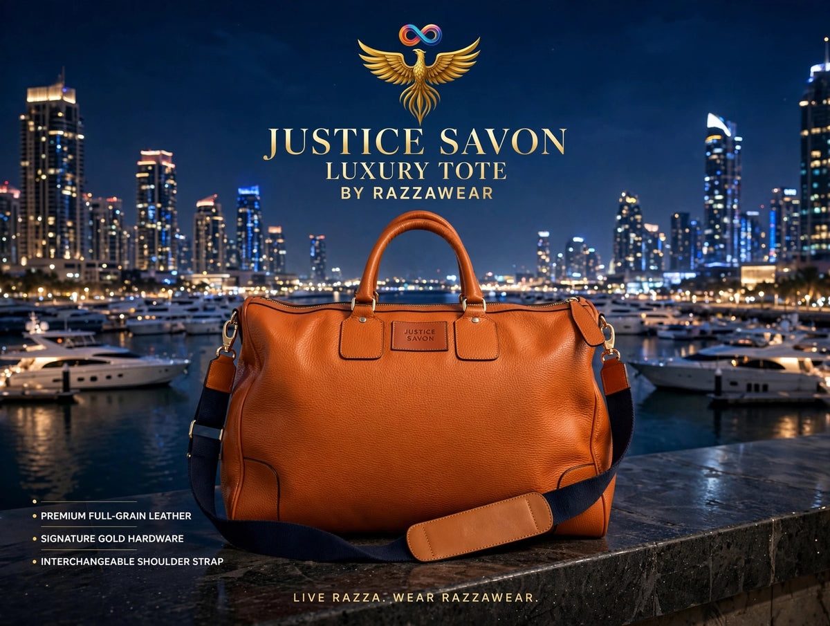Justice Savon Luxury Tote by Razzawear