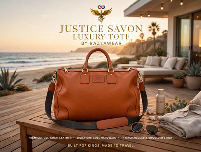Justice Savon Luxury Tote by Razzawear