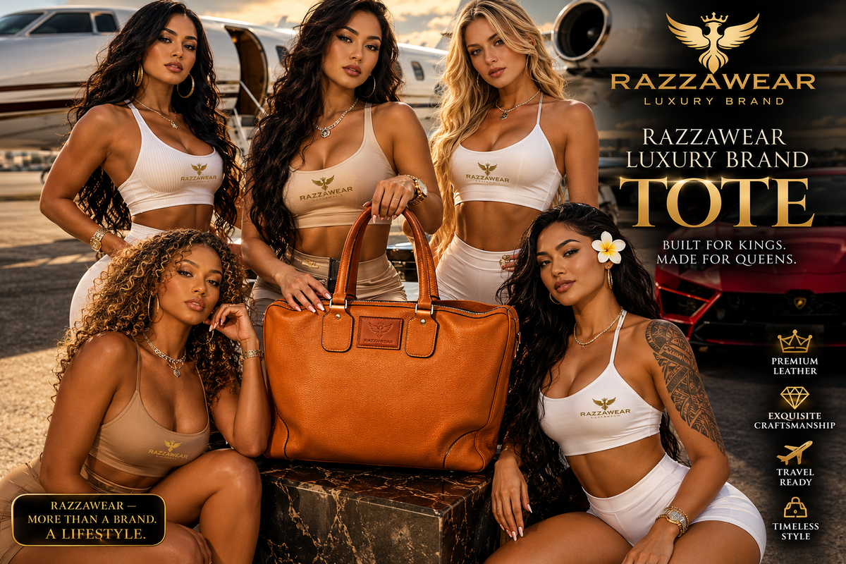 Justice Savon Luxury Tote by Razzawear