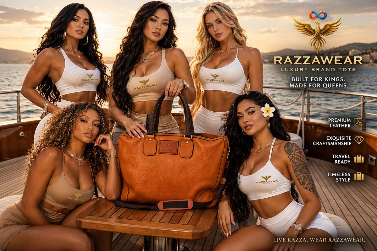 Justice Savon Luxury Tote by Razzawear