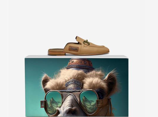Razza Kings Slippers Camel