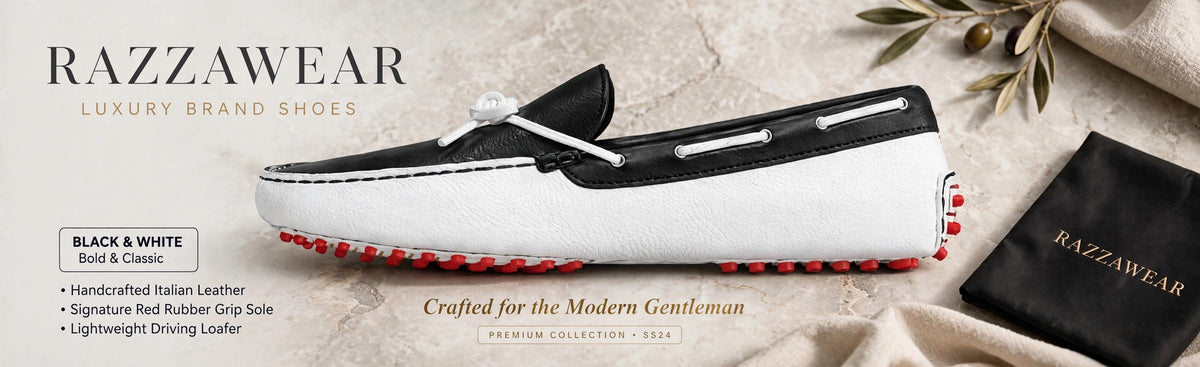 Razza Luxe Driver-White/Black