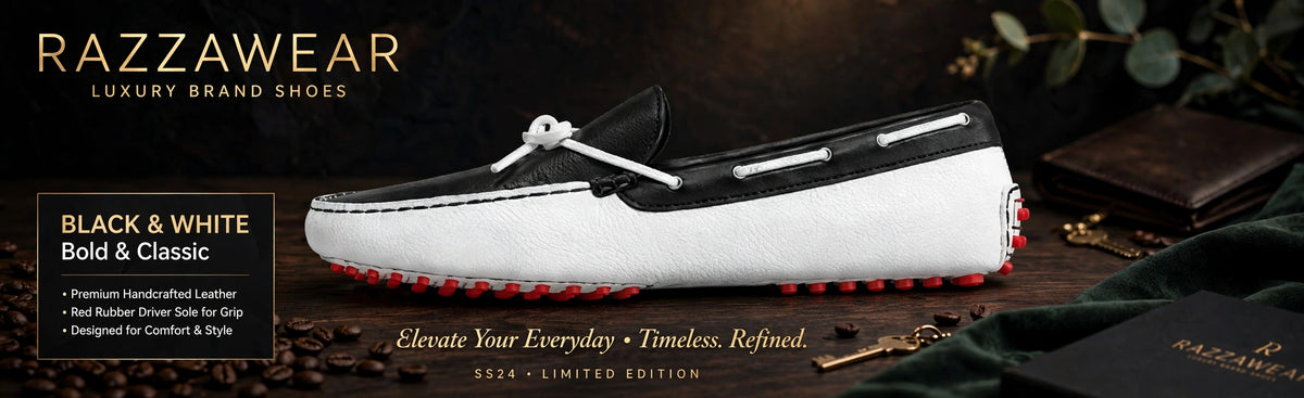 Razza Luxe Driver-White/Black