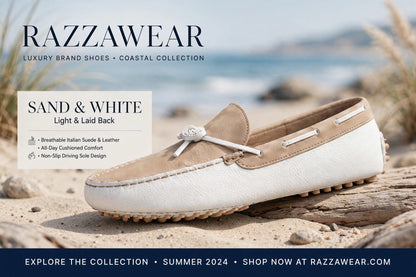 Razza Luxe Driver-White/Sand