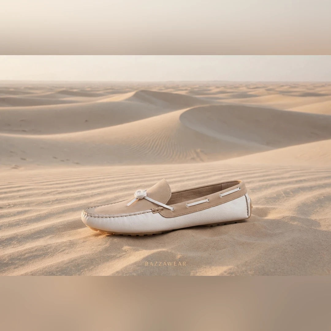 Razza Luxe Driver-White/Sand