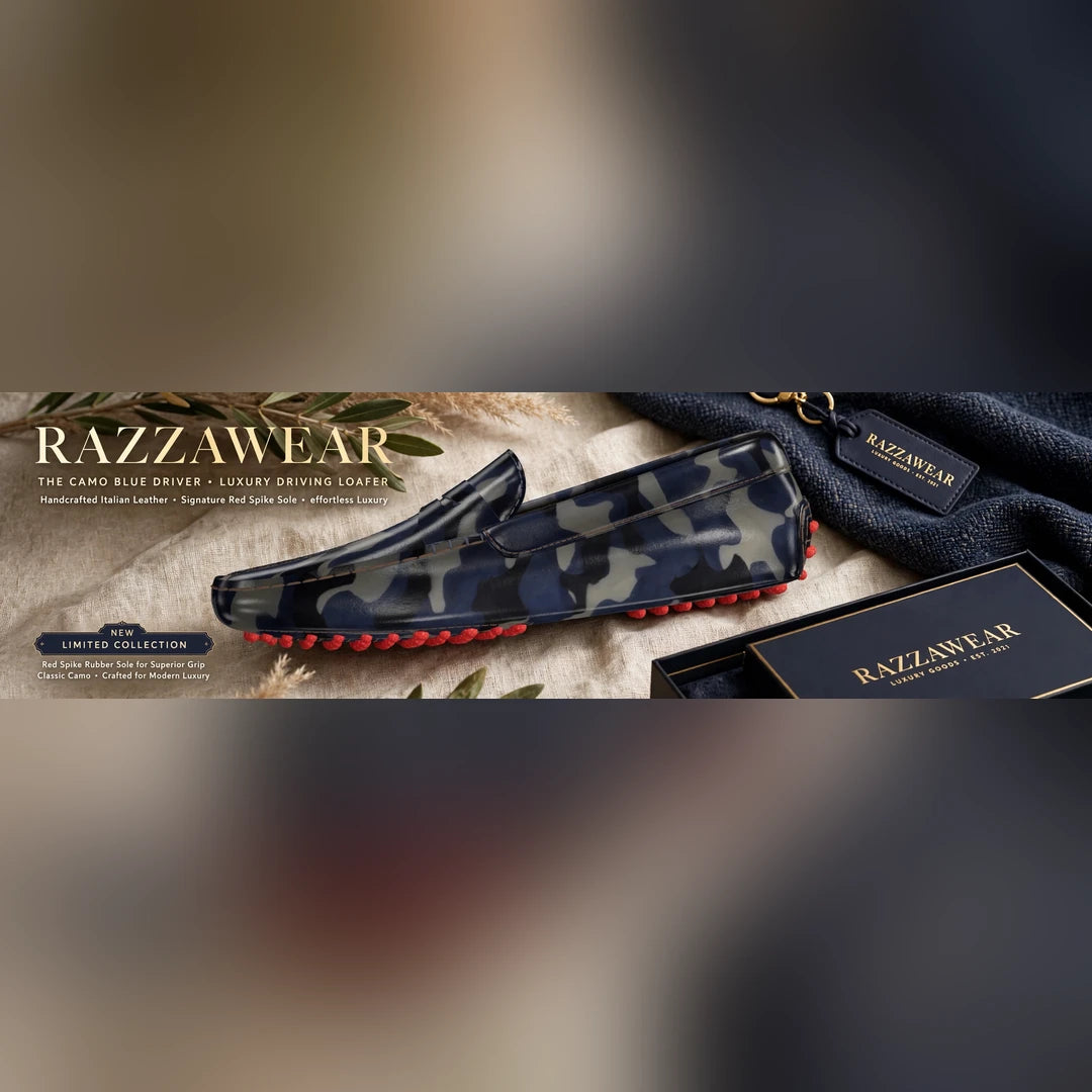 Razza Luxe Driver-Camo Blue