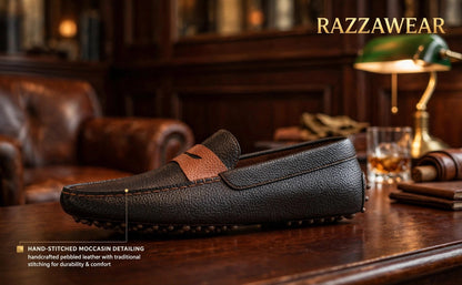 Razza Luxe Driver-Navy/Red
