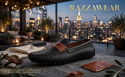 Razza Luxe Driver-Navy/Red