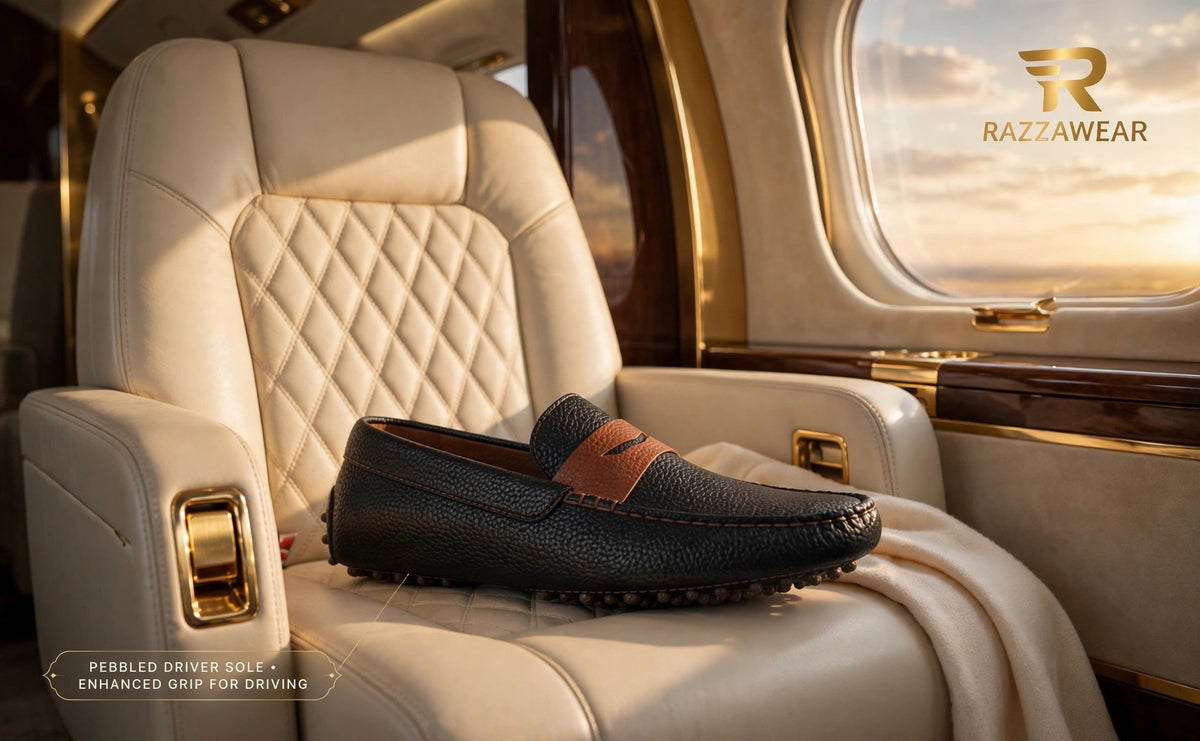 Razza Luxe Driver-Navy/Red