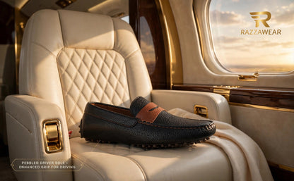 Razza Luxe Driver-Navy/Red