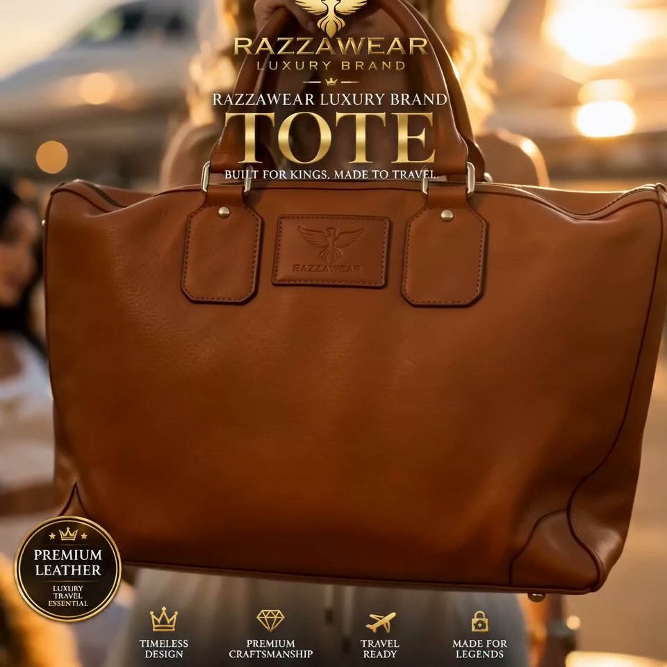 Justice Savon Luxury Tote by Razzawear