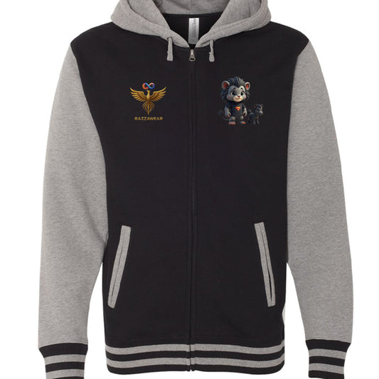 Black/ Gunmetal Heather - FRONT