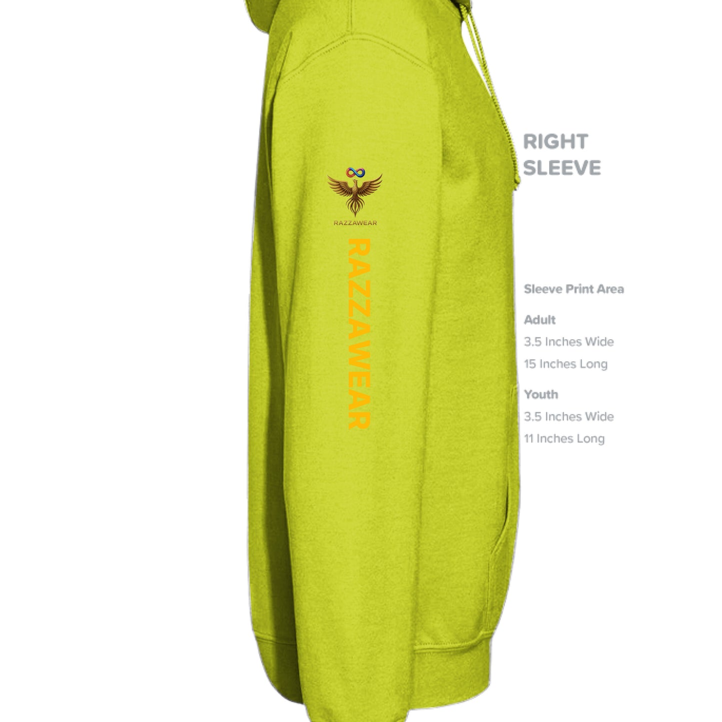 Safety Yellow - SLEEVE_RIGHT